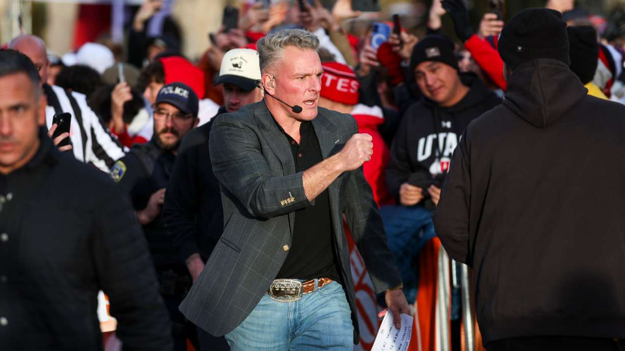 Pat McAfee says he 'hates' University of Utah after latest 'College GameDay' appearance