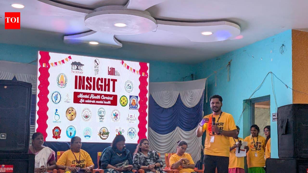 Mental health carnival held in Trichy for easy access to support | Trichy News