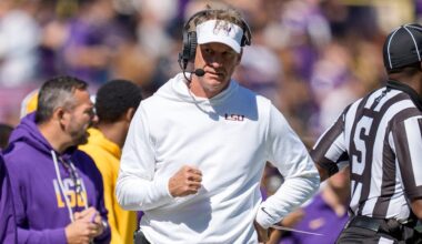 Lane Kiffin fumes over Alabama kickoff time, accuses SEC of not wanting LSU to win