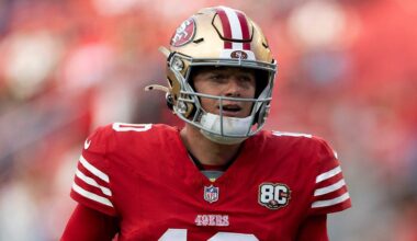George Kittle's wife calls Mac Jones' eating habits his biggest dating 'red flag'