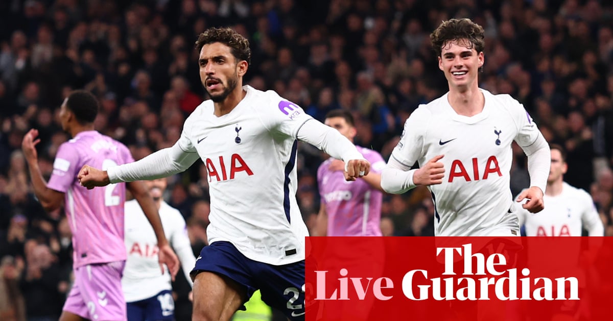 Tottenham v Coventry: Premier League – live | Premier League
