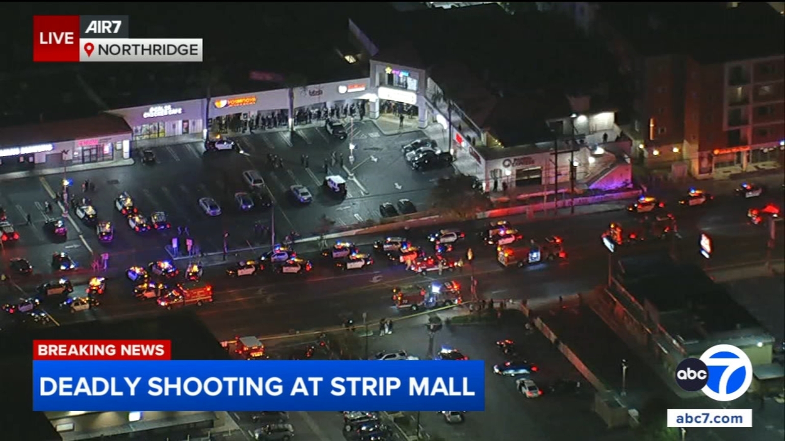 Los Angeles shooting: At least 2 dead after shooting at Northridge strip mall near CSUN