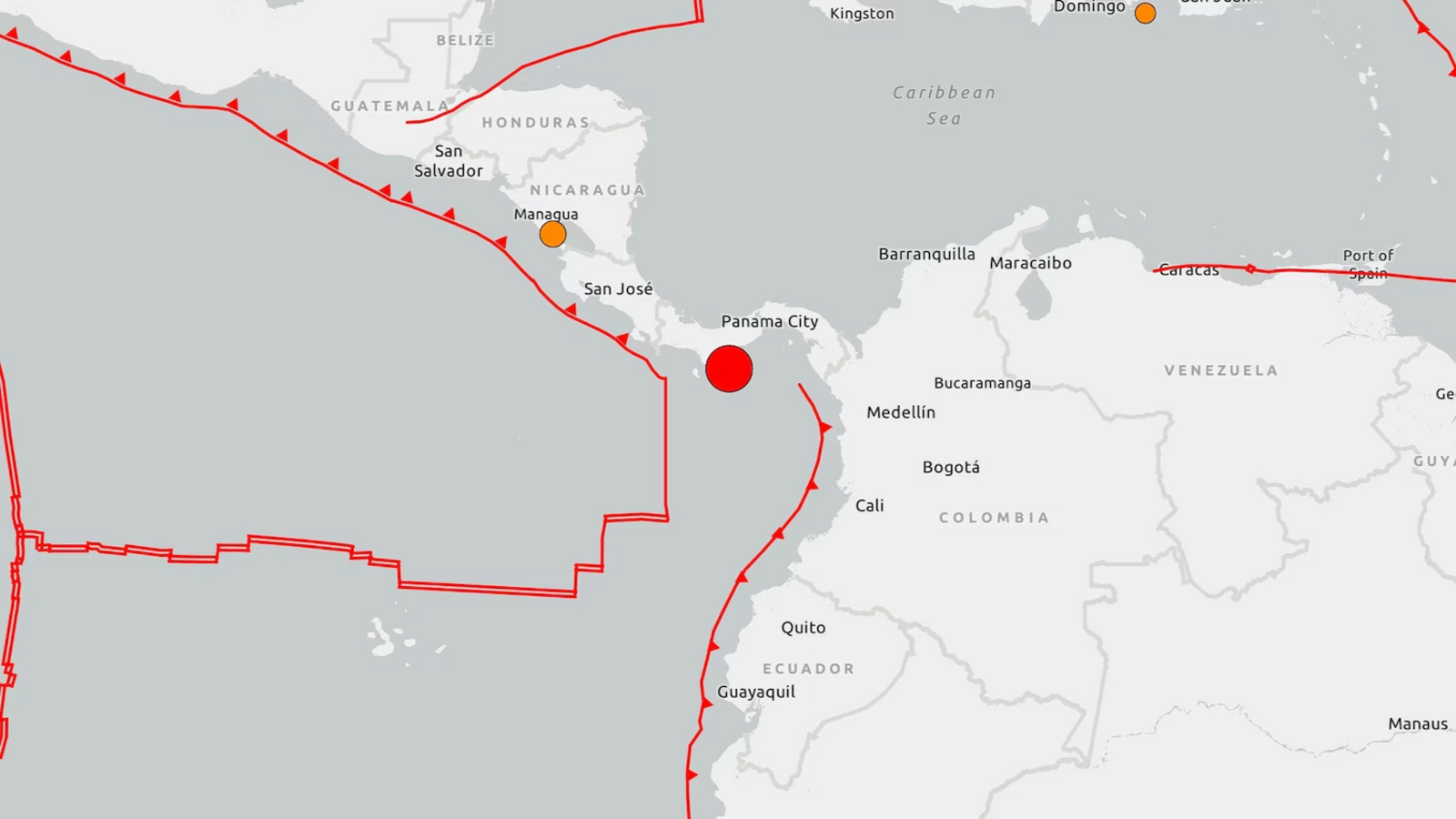 Panama earthquake: Tsunami threat after magnitude 7.7 earthquake shakes region, USGS reports
