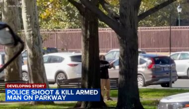 Man shot, killed by police after confrontation along Ben Franklin Parkway in Center City Philadelphia