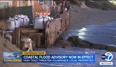 Long Beach braces for possible record high tides this week; coastal flood advisory in effect through Thursday