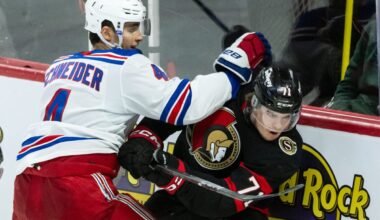 Game #13: New York Rangers vs. Ottawa Senators Open Thread