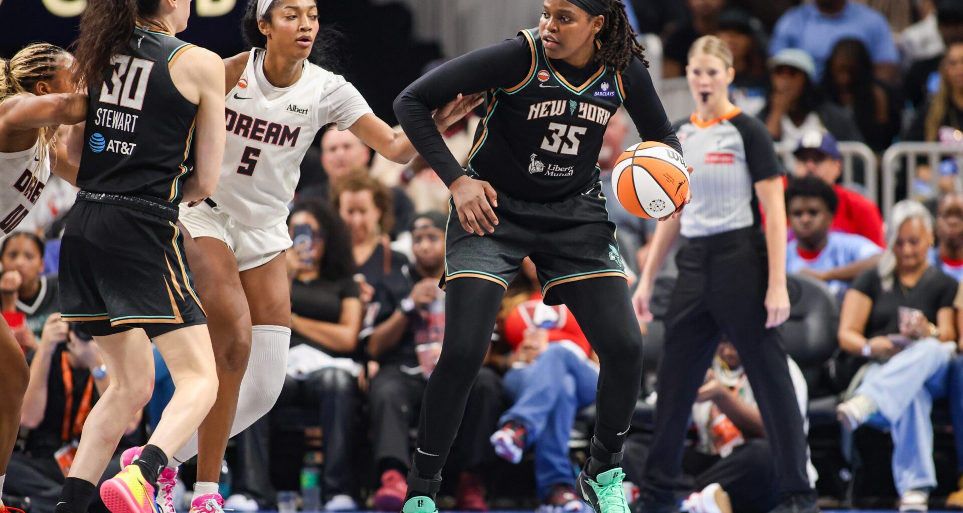 New York Liberty say they 'need to be more prepared' after falling in game 1 of the semifinals to the Dream