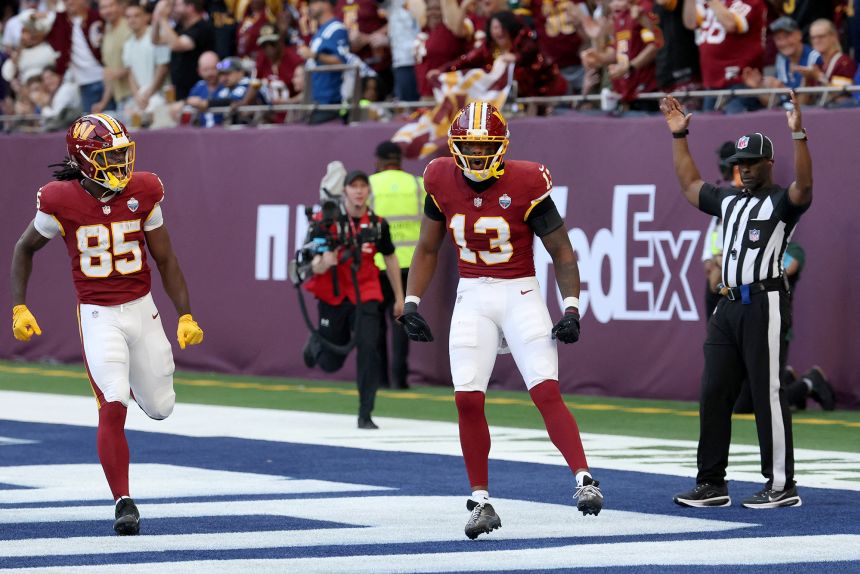 Commanders wide receiver Treylon Burks' touchdown in the third quarter made the contest an exciting affair.