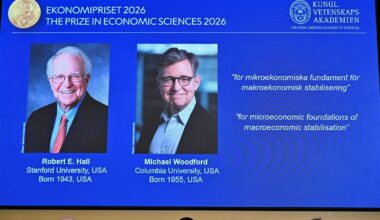 Nobel Prize in economics goes to 2 Americans for work helping to manage economic shocks