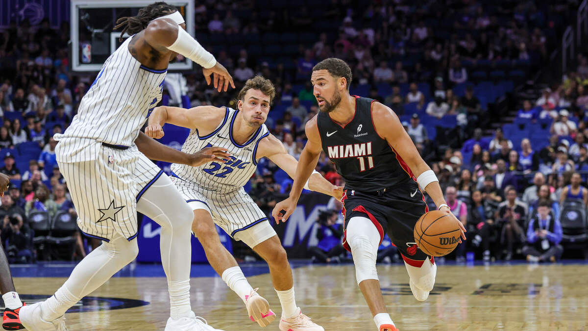 Heat not worried about Klay Thompson’s preseason shooting slump