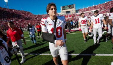Ohio State QB Julian Sayin out 'indefinitely' in blow to Buckeyes' CFP, national title hopes