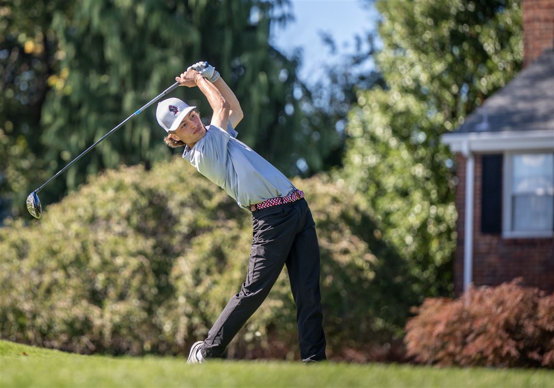 West Allegheny's Nico Ward stays cool, rallies late to claim WPIAL Class 3A individual golf title
