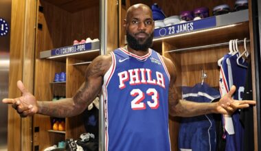 LeBron James Says 'It's Been Great' Building Chemistry with Joel Embiid at 76ers Camp