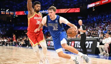 Cooper Flagg Says Mavs Teammates 'Definitely Try' to Treat Him Like a Rookie Still, Kyrie Hypes Star