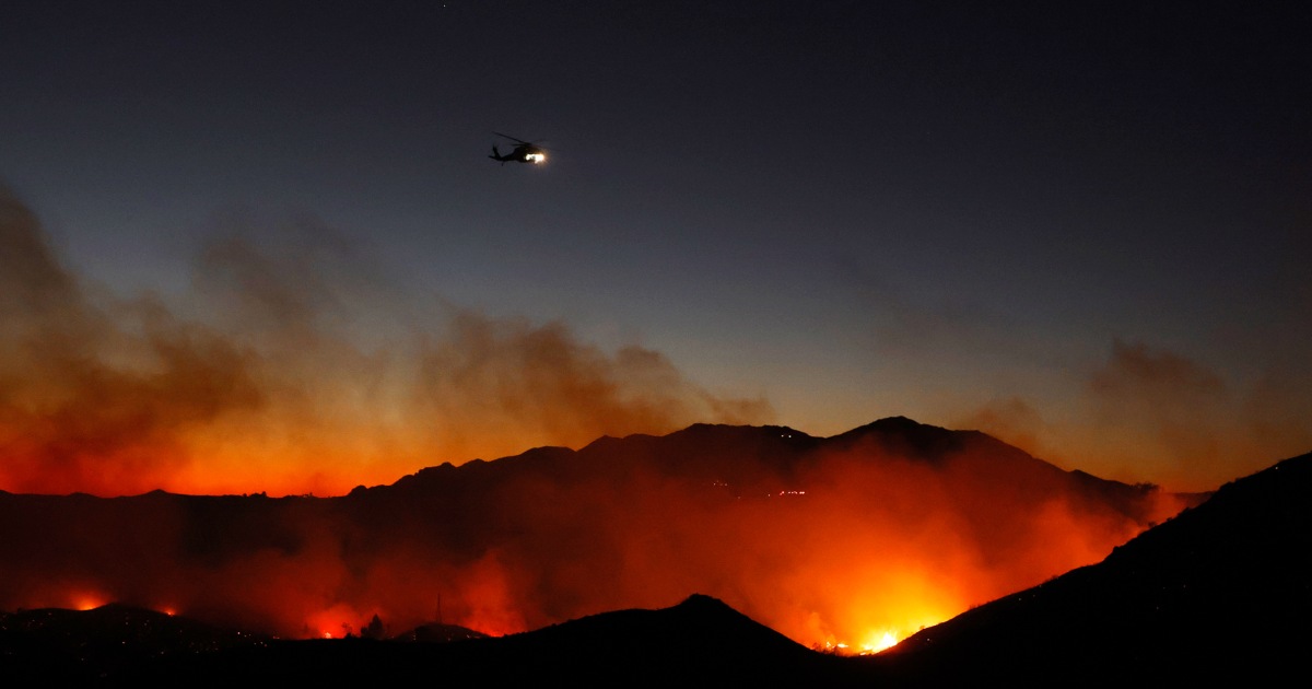 Multiple fires burn in Southern California, triggering some evacuations