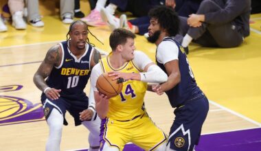 TST Images: Nuggets defeat Lakers, 121-106, at Crypto.com Arena