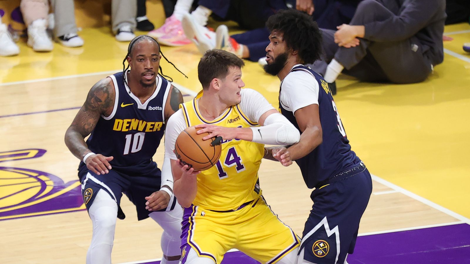 TST Images: Nuggets defeat Lakers, 121-106, at Crypto.com Arena