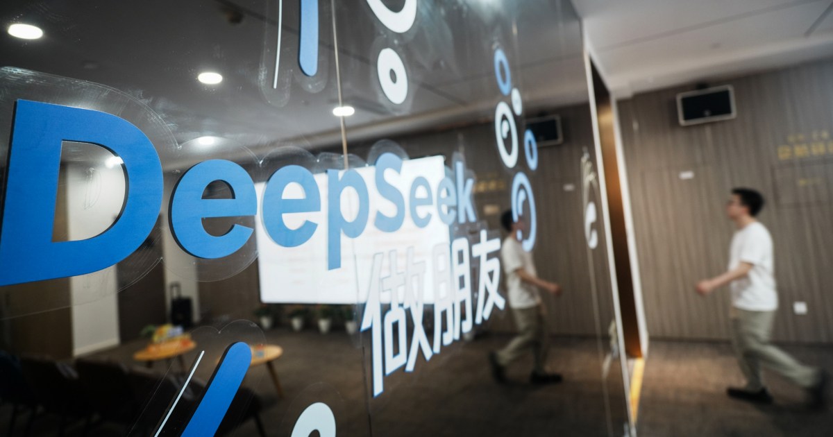 China defends DeepSeek after U.S. ban of its AI from government systems