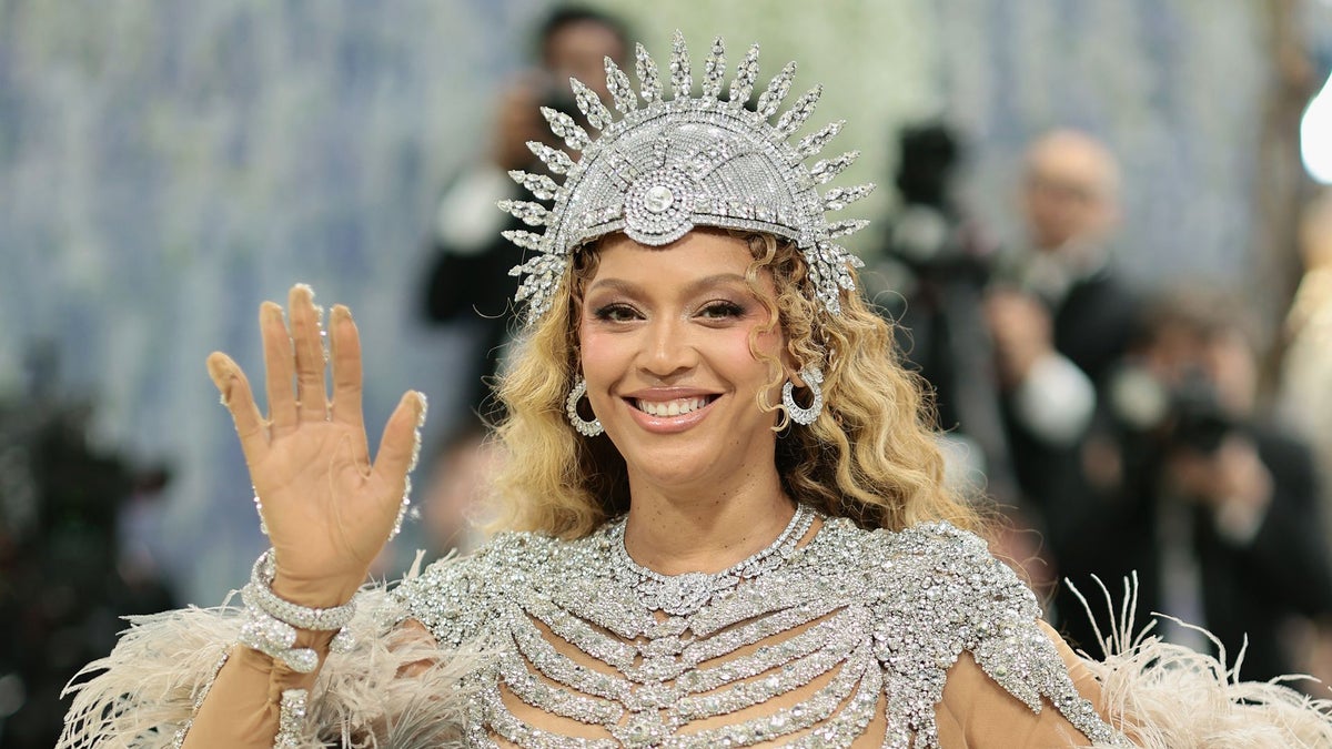 Beyoncé, 45, stuns in daring new look featuring nothing but fur and diamonds