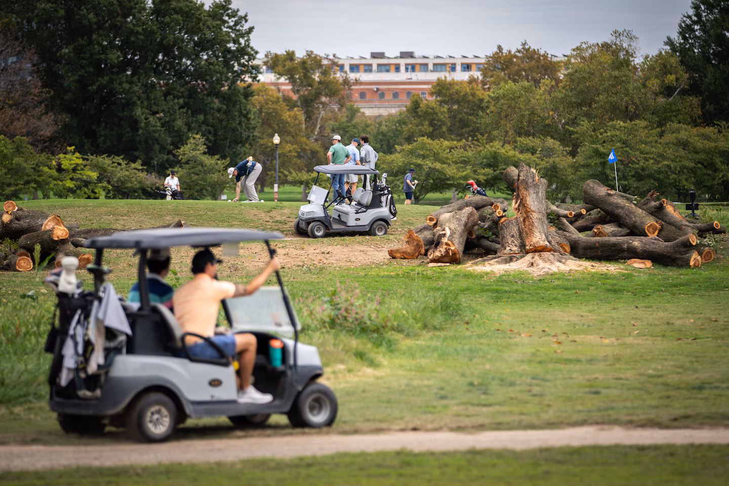 Residents bash Trump’s high-end golf plans for East Potomac Park
