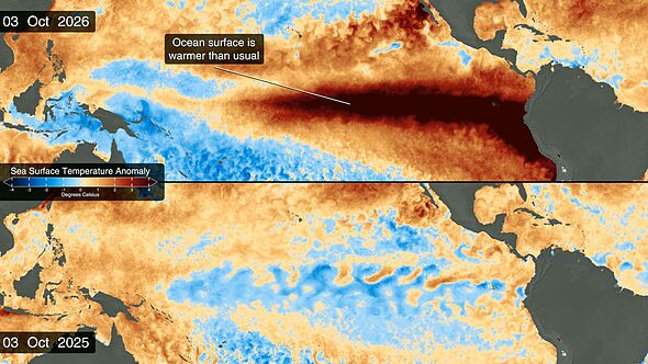 Super El Nino is changing the colour of the OCEAN