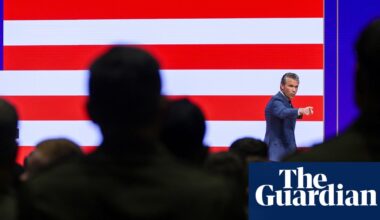 Hegseth confirms plan to cut 20% of US top military brass and rails at ‘beardos, weirdos and wimps’ | US military
