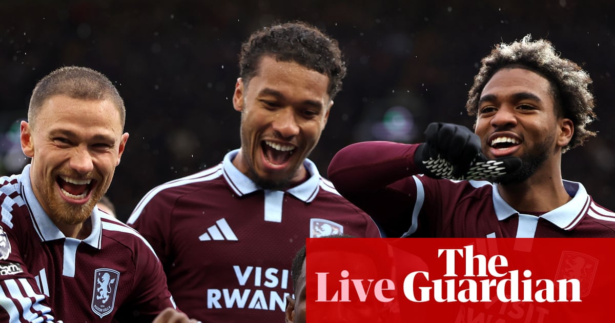Aston Villa 2-1 Manchester City: Premier League – live | Premier League