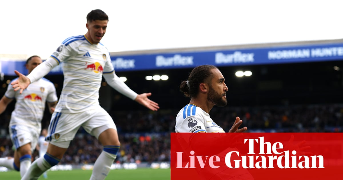 Leeds United 1-1 Manchester United: Premier League – live reaction | Premier League
