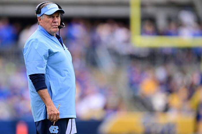 Billy Edwards Jr. helps UNC beat No. 25 Pitt 21-17, gives Belichick first win against a ranked foe