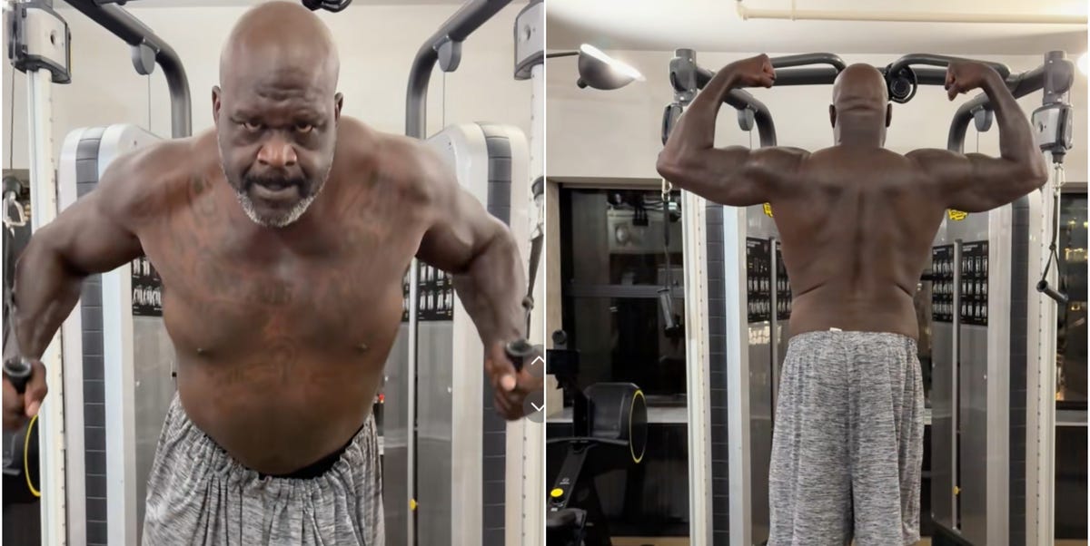 Shaquille O'Neal Is Training Training Like a Bodybuilder at 54 – His 4-Days-a-Week Routine