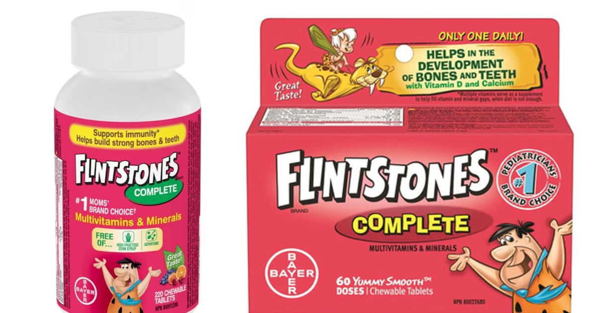 These Flintstones multi-vitamins are being recalled. Here’s why. - CTV News