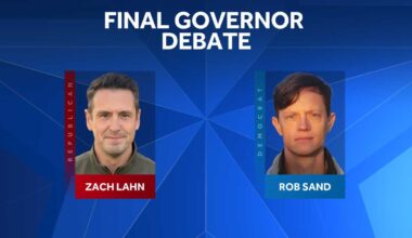 Rob Sand, Zach Lahn debate mental health access in Iowa