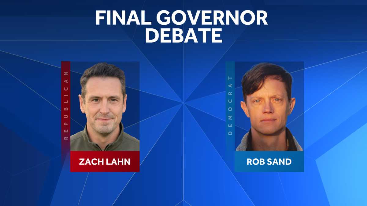 Rob Sand, Zach Lahn debate mental health access in Iowa