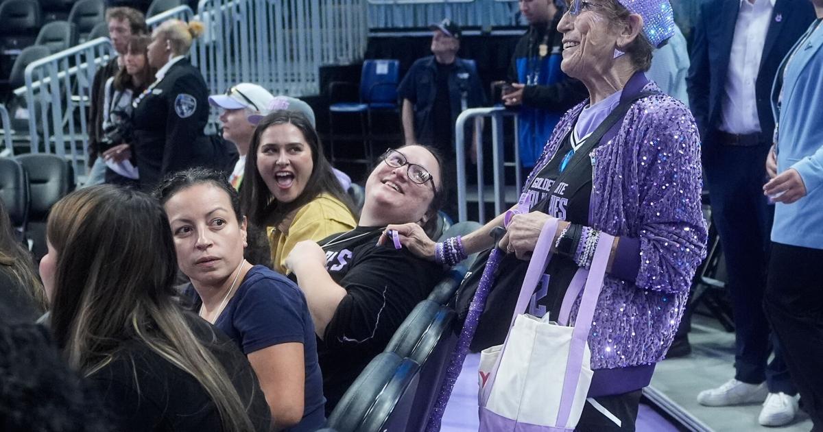Sparkling from head to toe, amputee Cynthia Cheak becomes a key face of Valkyries' 'Ballhalla' crowd | Wire