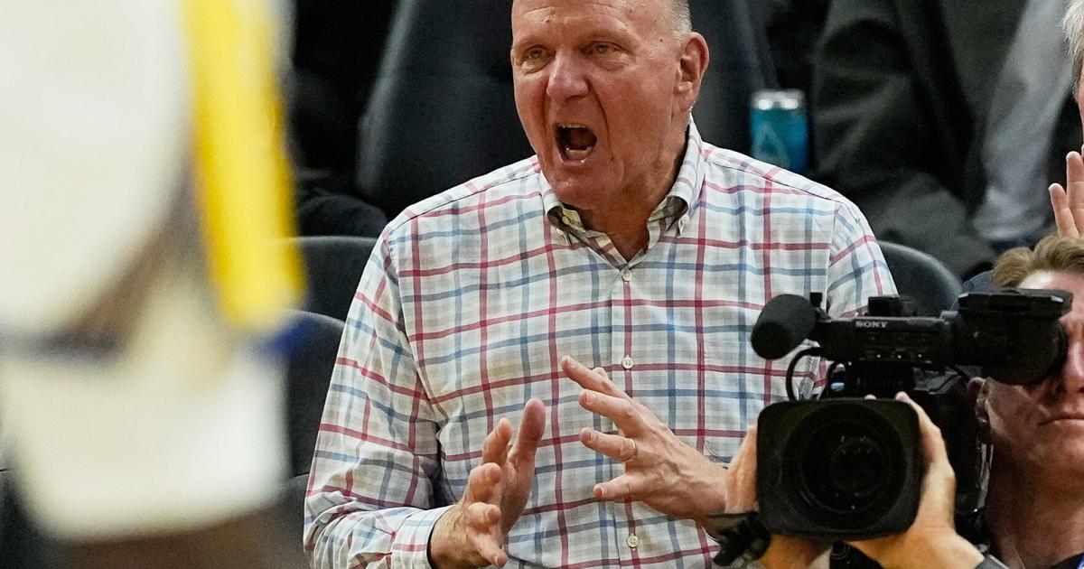 No Ballmer courtside at Intuit Dome as the Clippers begin a season without their banned owner