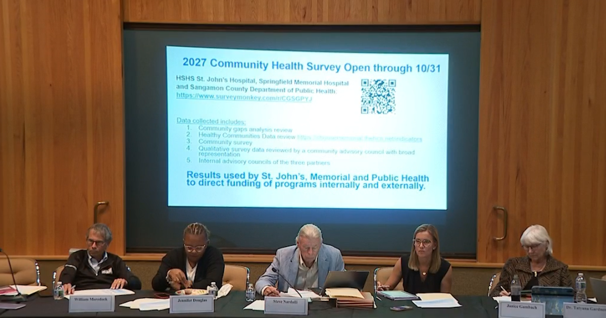 Sangamon County Mental Health Board hosts study session in Springfield | Local News