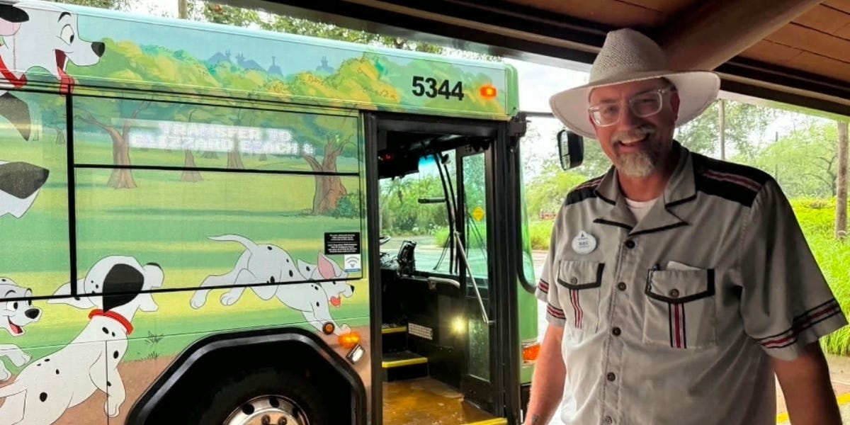 I'm a Bus Driver at Walt Disney World at 51 Years Old; Great Benefits