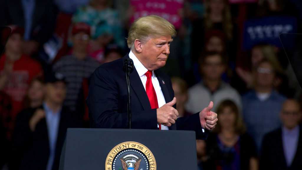 President Trump cancels Salina, Kansas Halloween rally