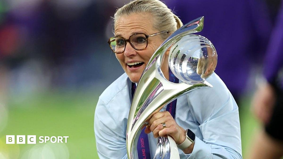 A graphic that reads 'Follow our women's football TikTok' with a picture of a mobile phone