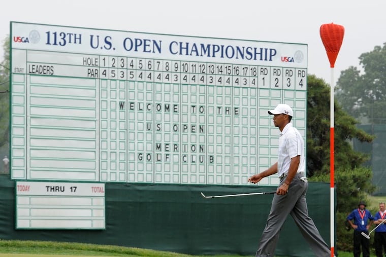 Tiger Woods was in the field the last time Merion hosted the U.S. Open in 2013. The event will return in 2030 — and every 10 years after that.