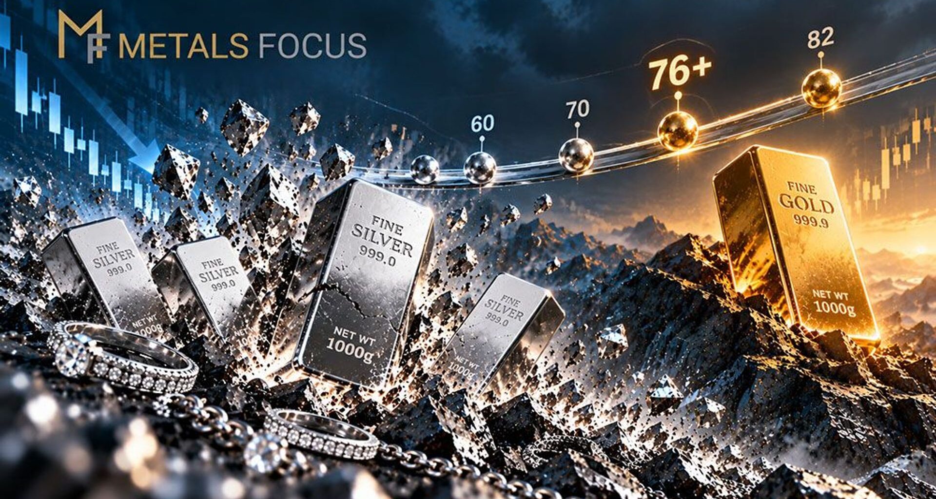 Silver could see further losses against gold as physical market weakens - Metals Focus