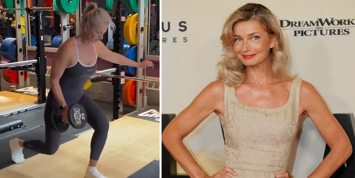 Paulina Porizkova, 61, says lifting got her into the ‘best shape of her life’ – her realistic weekly plan