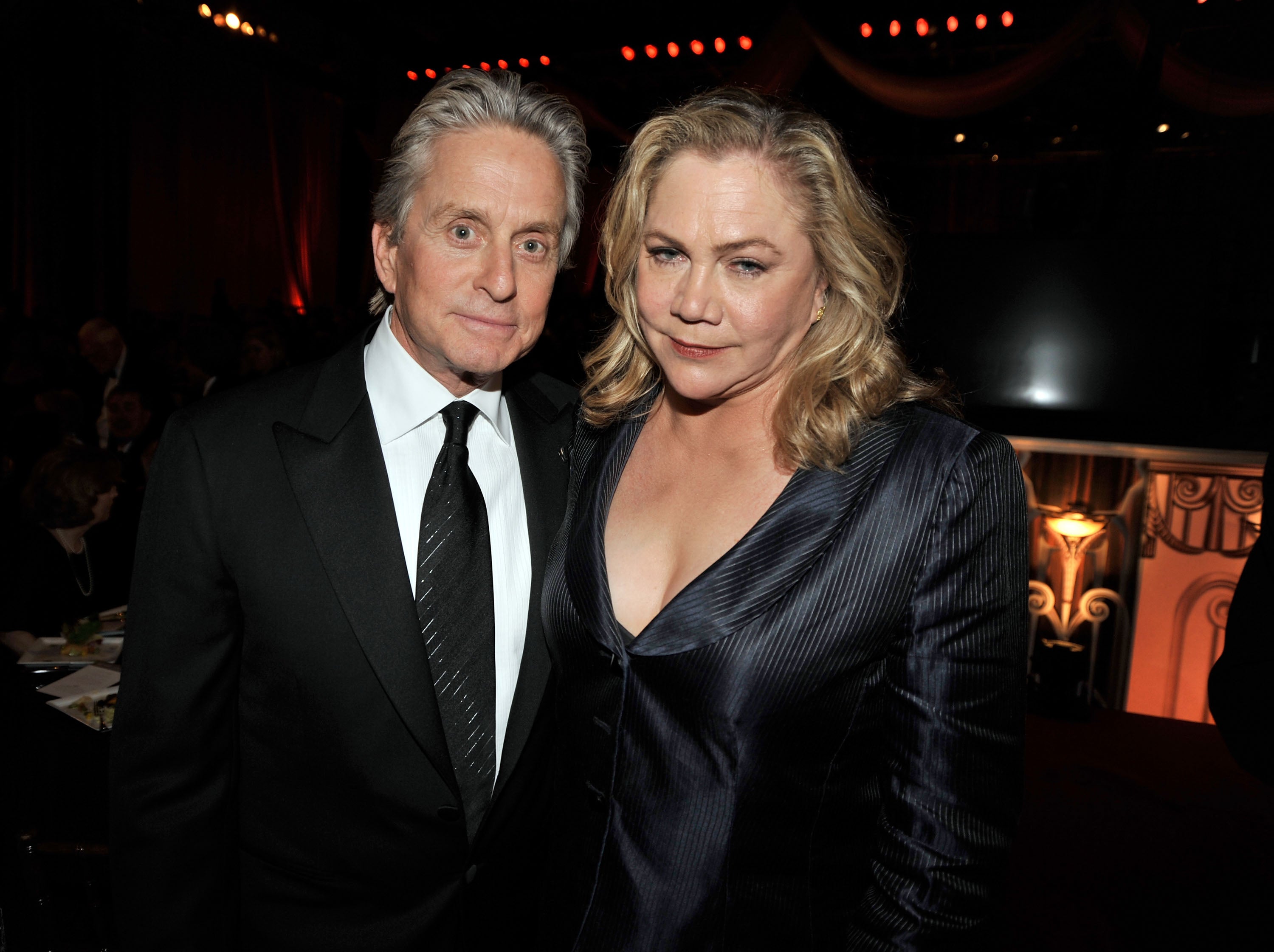 Kathleen Turner has reacted to the ‘fuss’ surrounding Michael Douglas’s affair admission
