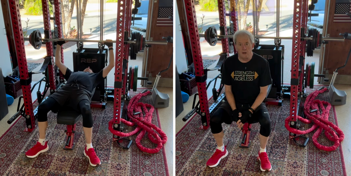 75-Year-Old Bernie Rhinerson Shares the 5 Bench Press Rules He Uses to Keep Building Muscle