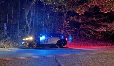 Large police presence in Gilmanton, NH, related to previous search
