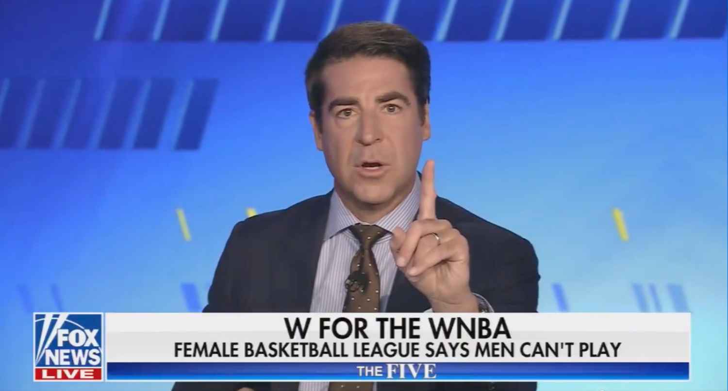 Fox News' Jesse Watters comes clean about WNBA narratives