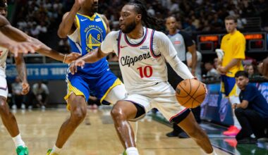 Darius Garland, Rui Hachimura shine as Clippers win preseason opener – Orange County Register
