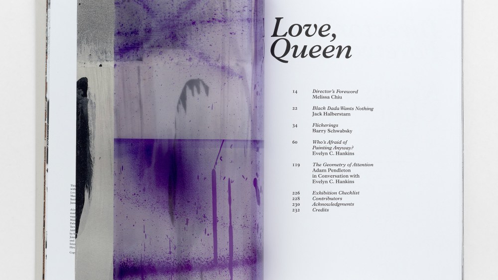 Adam Pendleton Love Queen