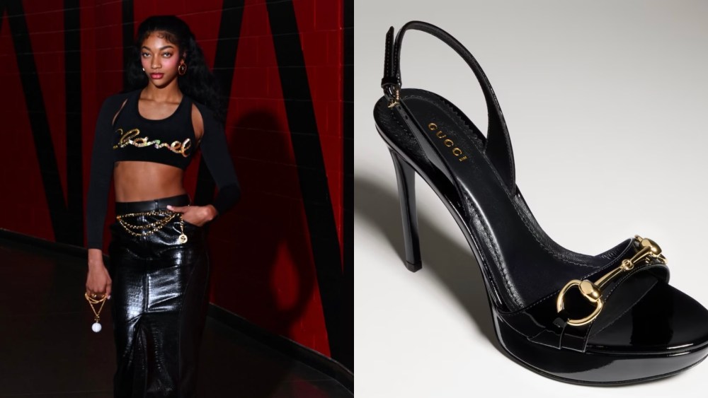 Angel Reese Pairs Gucci With Chanel for WNBA Finals Tunnel Look