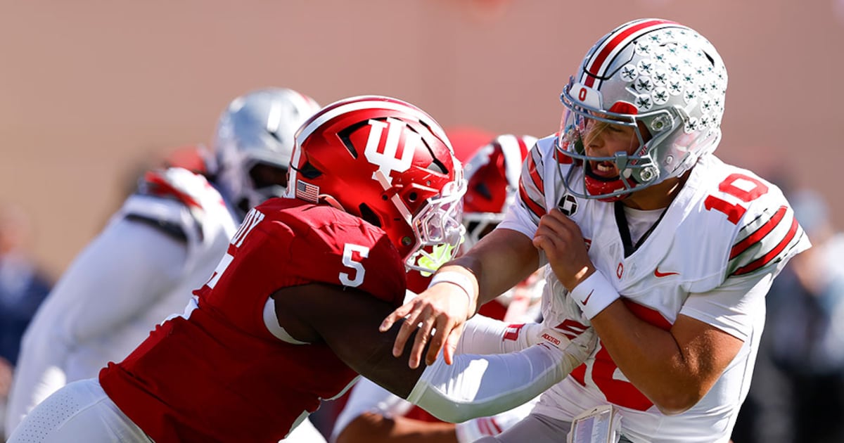 Fox led all Week 7 college football games with 10.4 million viewers for Ohio State-Indiana
